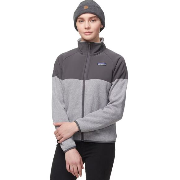 Patagonia Lightweight Better Sweater Shell Jacket Women's L Grey - Picture 1 of 11